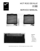 Fender Hot-Rod-Deville-212-Combo - Service Manual 